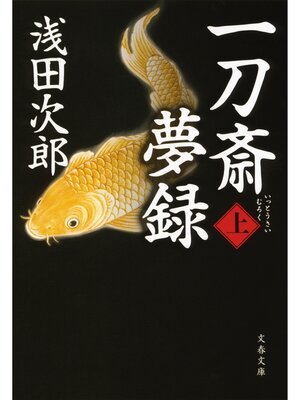 cover image of 一刀斎夢録: 上